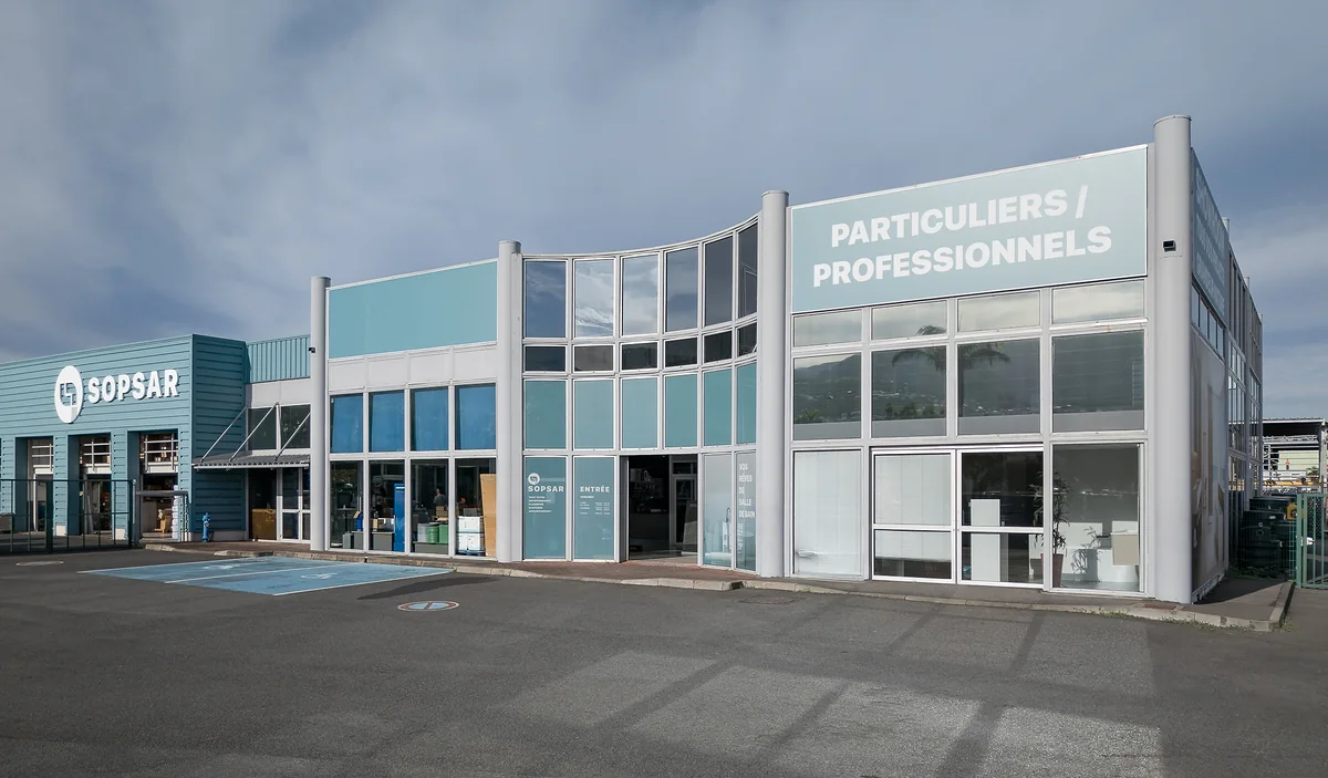 Le magasin SOPSAR du Port et son showroom « Particuliers / Professionnels »